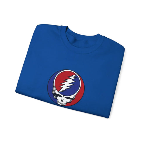 Grateful Dead Est. 1965 Stealie Crewneck Sweatshirt Printify