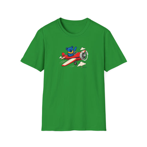 Flyin' Bear - Life is dead. Grateful Dead T-Shirt