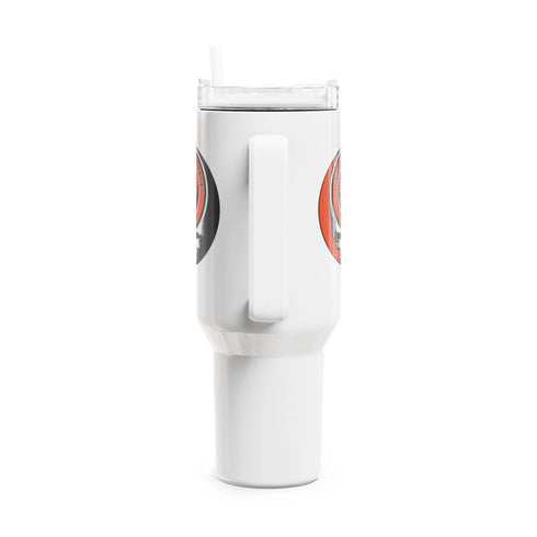 Grateful Dead - Oklahoma State University Stealie "Fat Man" Tumbler, Double Insulated 40oz Travel Mug - StealieShop
