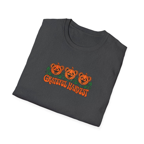 Pumpkin Bears Halloween Stealie T-Shirt