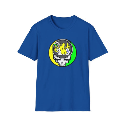 Grateful Dead - Custom Dead Bob Art Stealie Grateful Dead T-Shirt - StealieShop