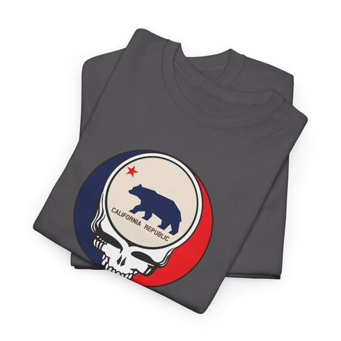 California "Unofficial" State Flag Stealie Grateful Dead T-Shirt