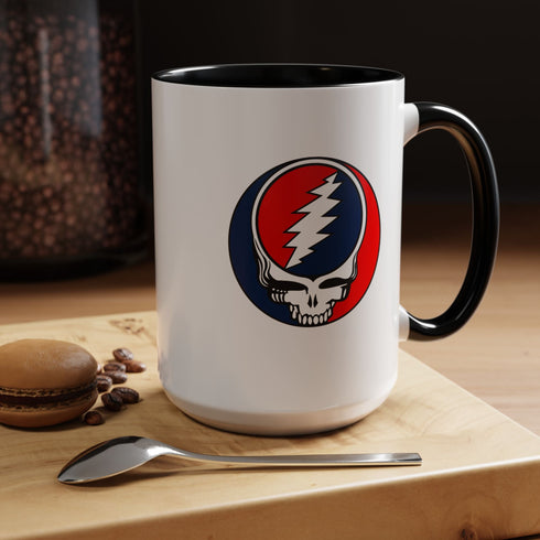 Grateful Dead - Grateful Dead Stealie Coffee Mug - StealieShop