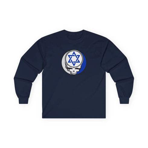Grateful Dead - Star of David Stealie Ultra Cotton Long Sleeve Tee - StealieShop