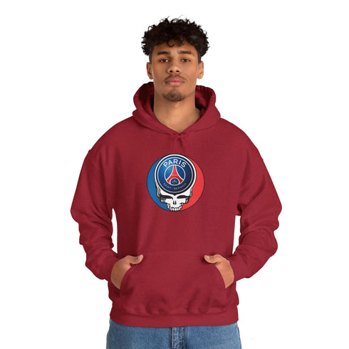 Paris Saint-Germain Grateful Dead Steal Your Face Unisex Hoodie StealieShop