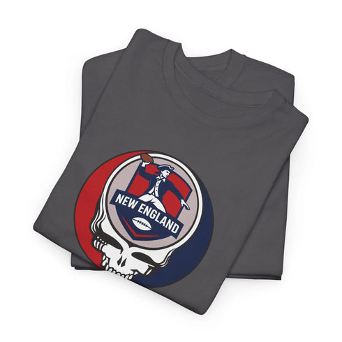 Grateful Dead - New England Patriots Stealie Unisex T-Shirt - NFL - StealieShop