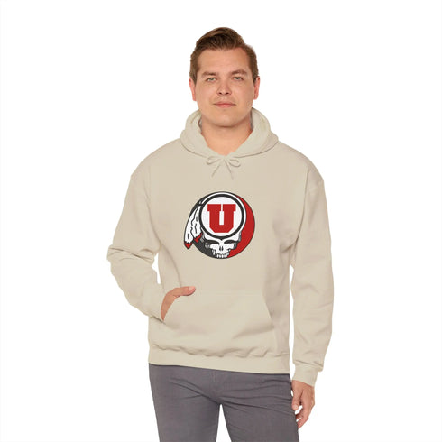 University of Utah Grateful Dead Hoodie StealieShop