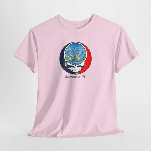 Sugarbush Trail Map Stealie Grateful Dead T-Shirt