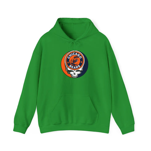 Chicago Bears Original Stealie Grateful Dead Hooded Sweatshirt - NFL