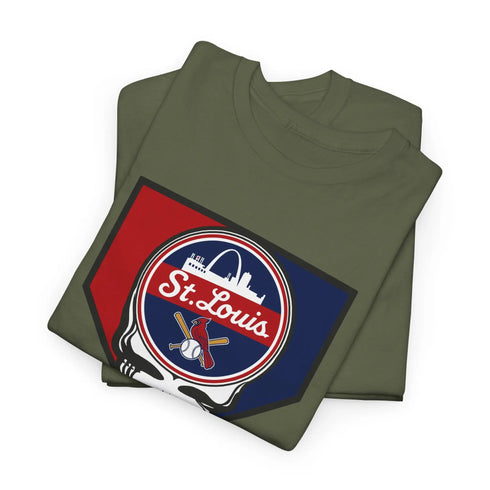 Grateful Dead - Home Run Collection: St. Louis Edition Grateful Dead Steal Your Face T-Shirt - StealieShop