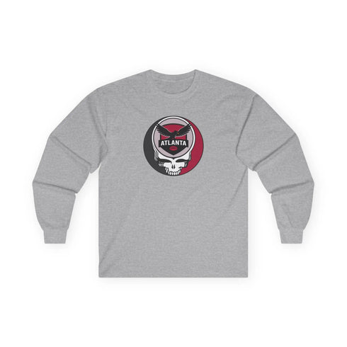 Grateful Dead - Atlanta Falcons Stealie Grateful Dead Long Sleeve Tee - NFL - StealieShop