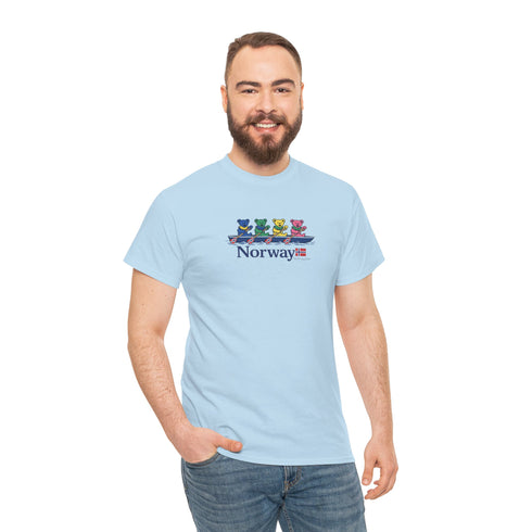Norway World Dancing Bears Unisex Grateful Dead T-Shirt