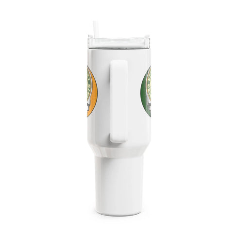 Grateful Dead - University of Vermont Stealie "Fat Man" Tumbler, Double Insulated 40oz Travel Mug - StealieShop