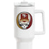 Grateful Dead - The Gridiron Collection: San Francisco Edition Stealie "Fat Man" Tumbler, Double Insulated 40oz Travel Mug - StealieShop