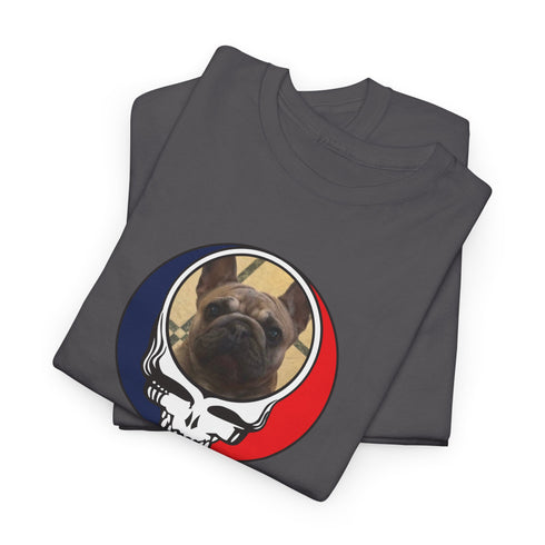 Custom Dog Stealie Unisex Grateful Dead T-Shirt (92)