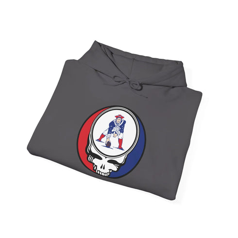 Pat The Patriot Stealie New England Patriots × Grateful Dead Hoodie