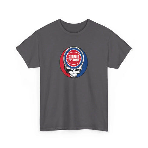 Detroit Pistons Grateful Dead T-Shirt - NBA - StealieShop
