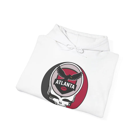 Grateful Dead - Atlanta Falcons Stealie Grateful Dead Unisex Hoodie - NFL - StealieShop