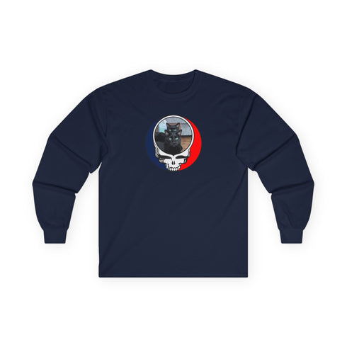 Custom Cat Stealie Grateful Dead Long Sleeve Tee (60)
