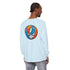 Grateful Dead - Twisted Stealie Two-Sided Vineyard Collection Garment-dyed Long Sleeve T-Shirt - StealieShop