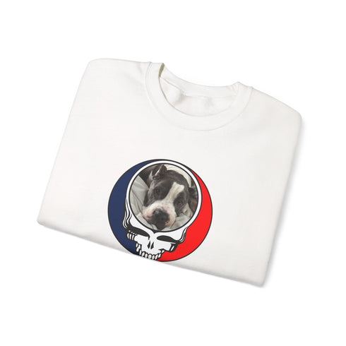 Custom Dog Stealie Crewneck Sweatshirt (38)