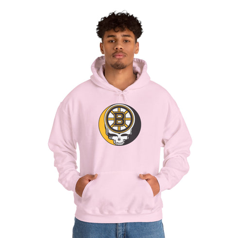 Boston Bruins Logo Stealie Grateful Dead Hoodie