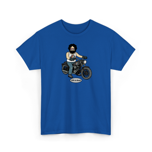 Jerry and His Hog - Life is dead.® Tee