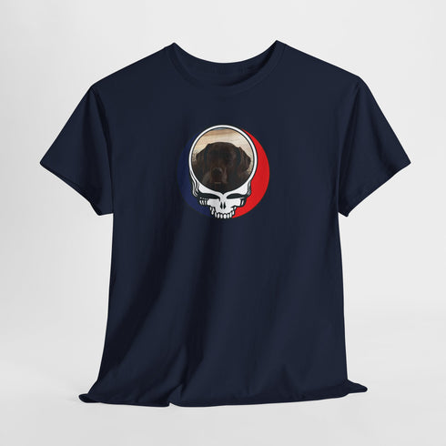 Custom Dog Stealie Unisex Grateful Dead T-Shirt (74)