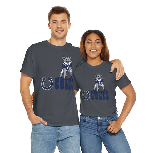 Indianapolis Colts Dancing Bear Grateful Dead T-Shirt - NFL - StealieShop
