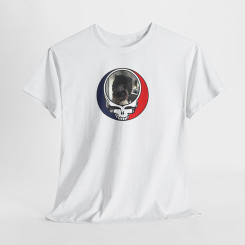 Custom Dog Stealie Unisex Grateful Dead T-Shirt (120)