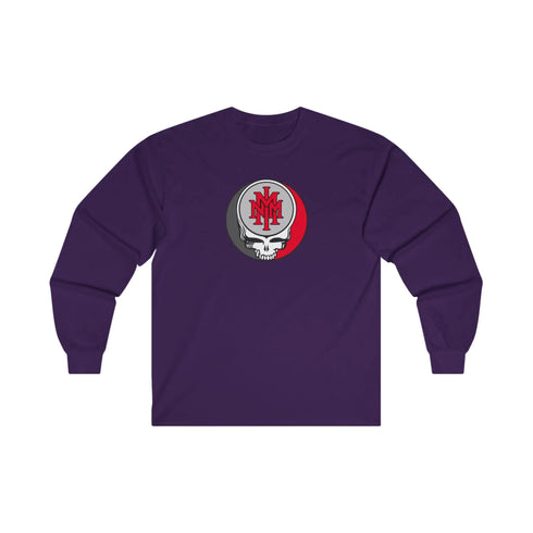 New Mexico Military Institute Grateful Dead Long Sleeve Tee StealieShop