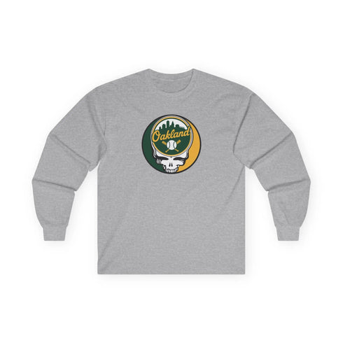 Grateful Dead - Oakland A's Grateful Dead Long Sleeve Tee - MLB - StealieShop