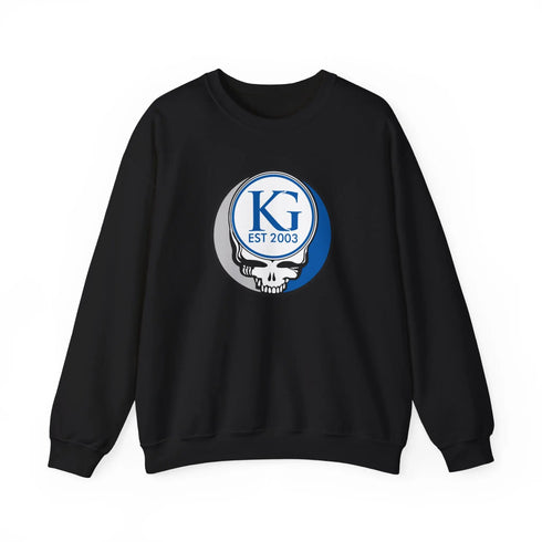 Grateful Dead - Custom KG Stealie Crewneck Sweatshirt - StealieShop