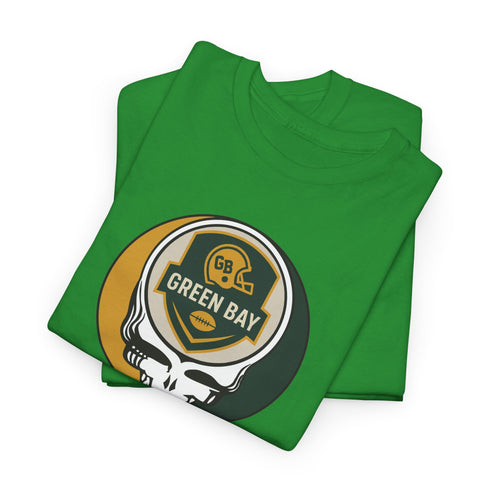 Green Bay Football Stealie T-Shirt - Gridiron Collection