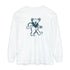 Grateful Dead - Grateful Dead Dancing Bear Two-Sided Vineyard Collection Garment-Dyed Long Sleeve T-Shirt - StealieShop