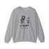 Grateful Dead - Disc Golfin' Jerry | Life is dead. Crewneck Sweatshirt - StealieShop