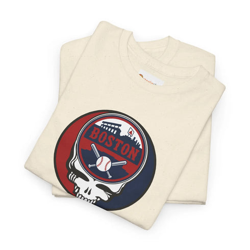Grateful Dead - Boston Red Sox Grateful Dead Steal Your Face T-Shirt - StealieShop
