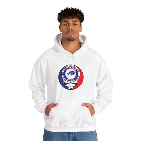 Buffalo Bills Grateful Dead Unisex Hoodie StealieShop