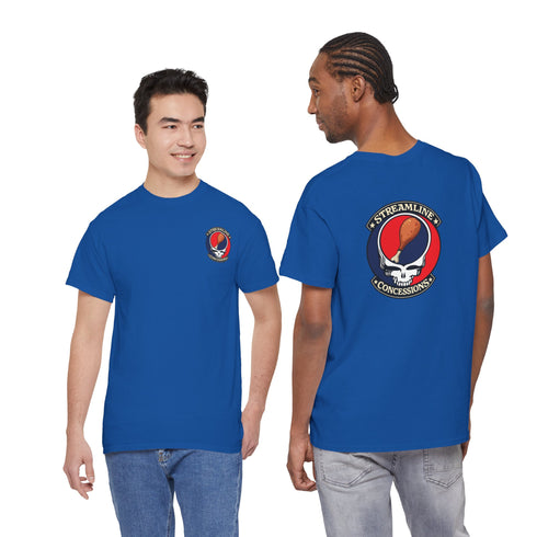 Streamline Concessions Stealie Unisex Grateful Dead T-Shirt