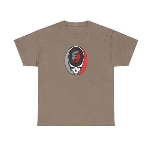 Portland Trailblazers Grateful Dead T-Shirt - NBA - StealieShop