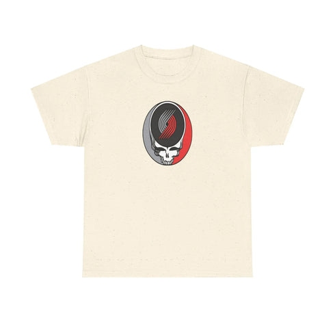 Portland Trailblazers Grateful Dead T-Shirt - NBA - StealieShop