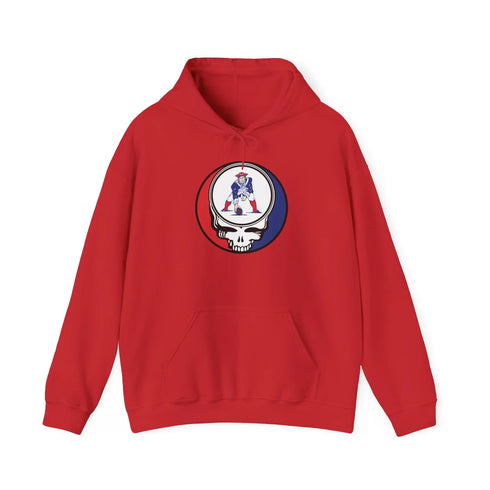 Pat The Patriot New England Patriots Grateful Dead Hooded Sweatshirt - NFL