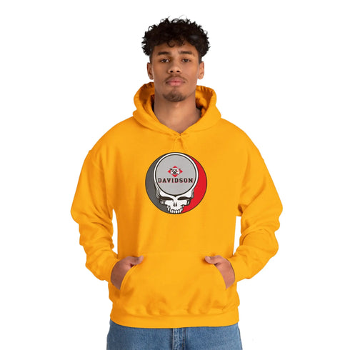 Davidson College Grateful Dead Steal Your Face Unisex Hoodie - StealieShop