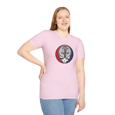 Grateful Dead - Psychle Sam Stealie Grateful Dead T-Shirt - StealieShop