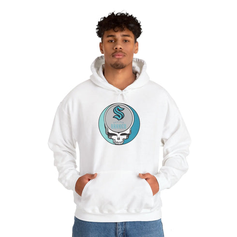 Seattle Kraken Grateful Dead Unisex Heavy Blend Hoodie StealieShop