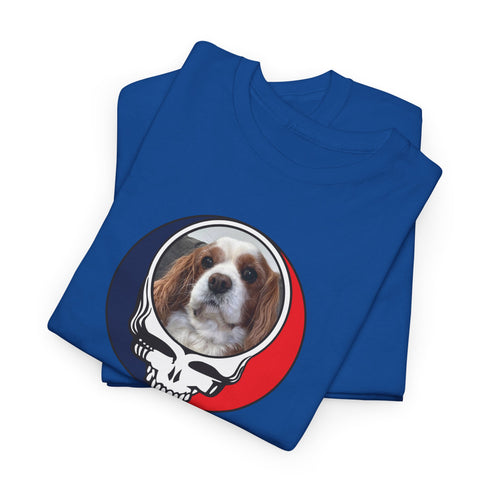 Custom Dog Stealie Unisex Grateful Dead T-Shirt (101)