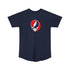 TALL - Classic Grateful Dead Stealie Unisex Long Body Urban Tee - StealieShop