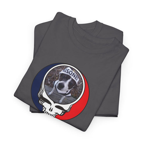 Custom Dog Stealie Unisex Grateful Dead T-Shirt (48)