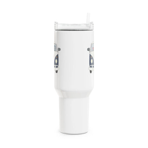 Grateful Dead - Jerry's On The Bus "Fat Man" Tumbler, Double Insulated 40oz Travel Mug - StealieShop