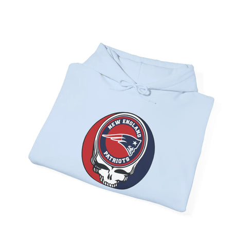 New England Patriots Original Grateful Dead Hooded Sweatshirt - NFL